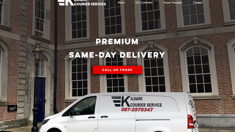 Website Launch - Kildare Couriers